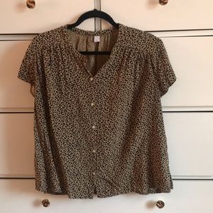 cheetah top